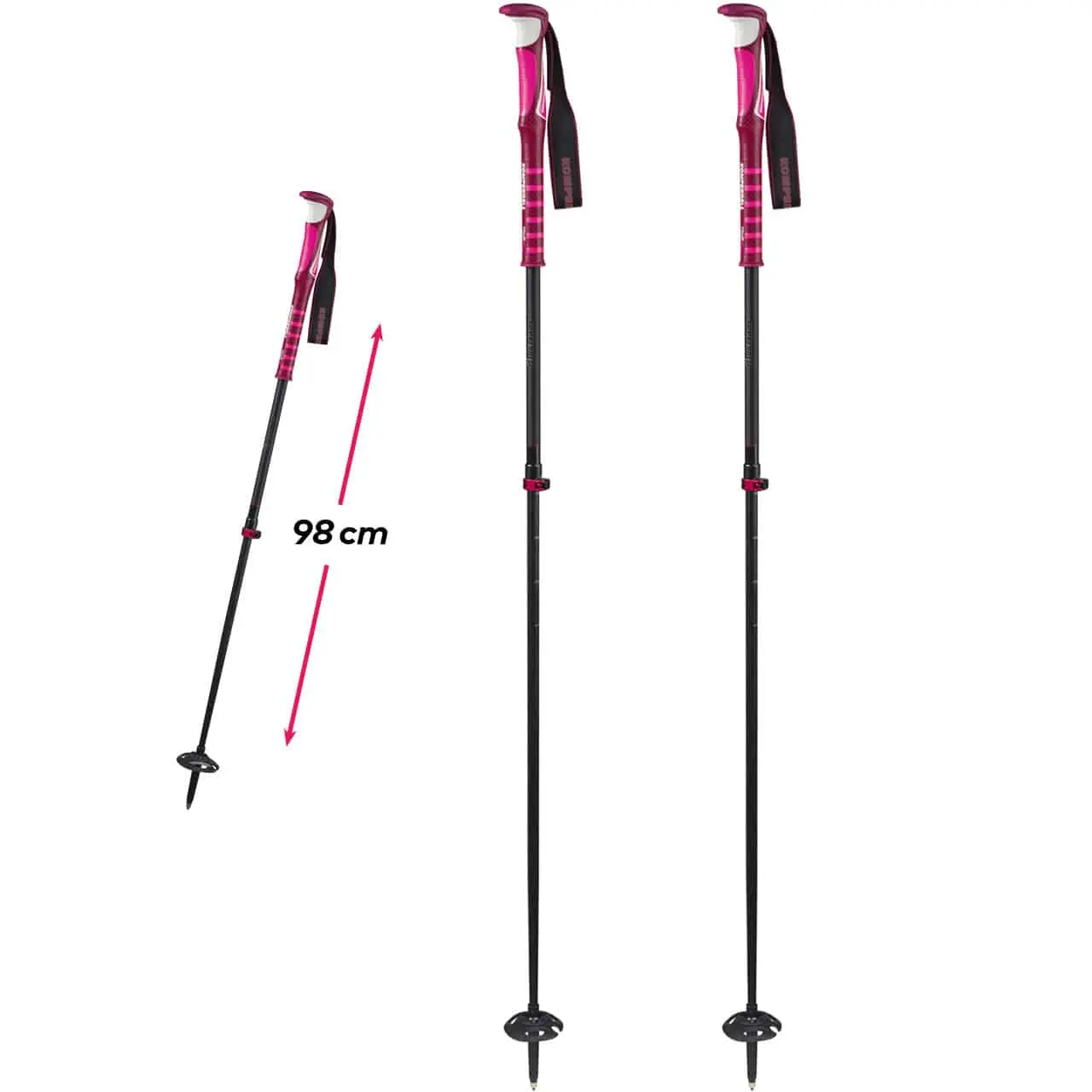 Komperdell Carbon C7 Ascent Berry 4 Komperdell Carbon C7 Ascent Berry - immagine 2