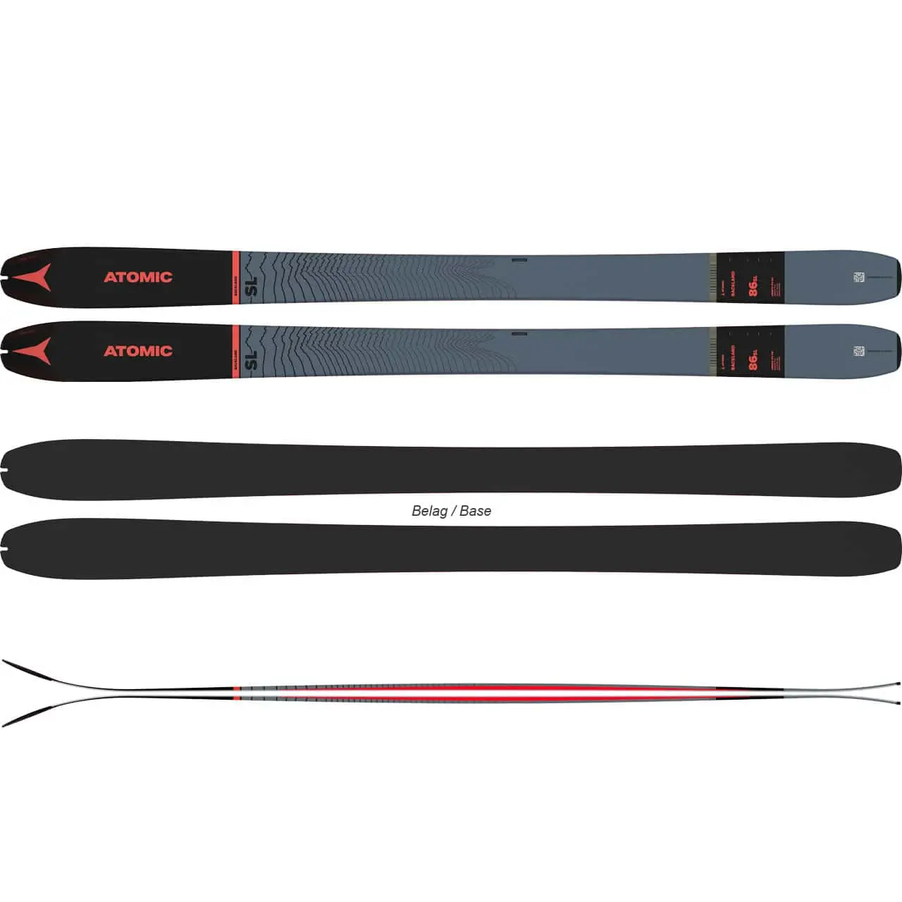 Atomic Backland 86 SL Black/metallic (2022/23) 4 Atomic Backland 86 SL Black/metallic (2022/23) - immagine 2