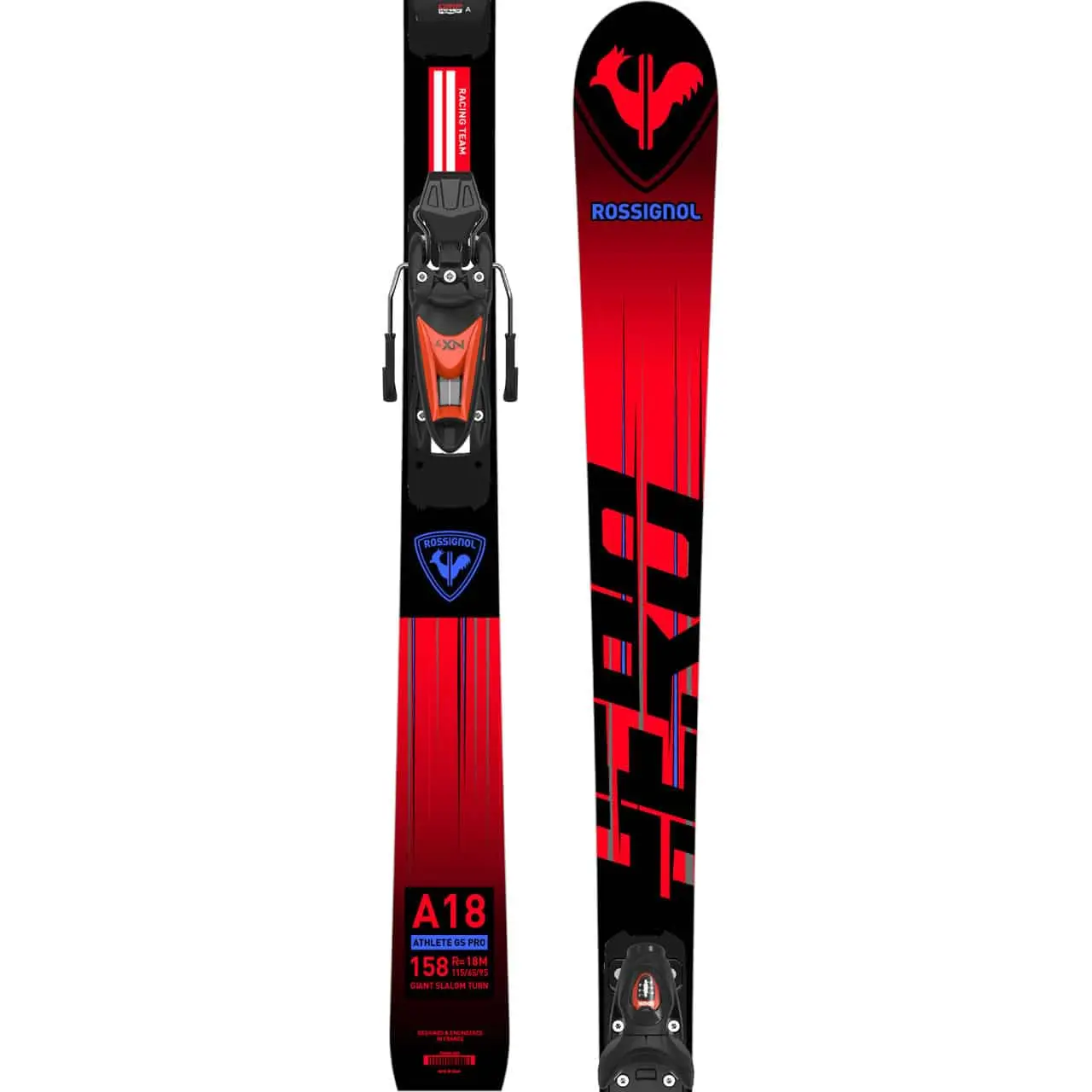 Rossignol Hero Athlete FIS GS Pro R21 NX7 U8 (2023/24) - Set Incl. Attacci 3 Rossignol Hero Athlete FIS GS Pro R21 NX7 U8 (2023/24) - Set Incl. Attacci