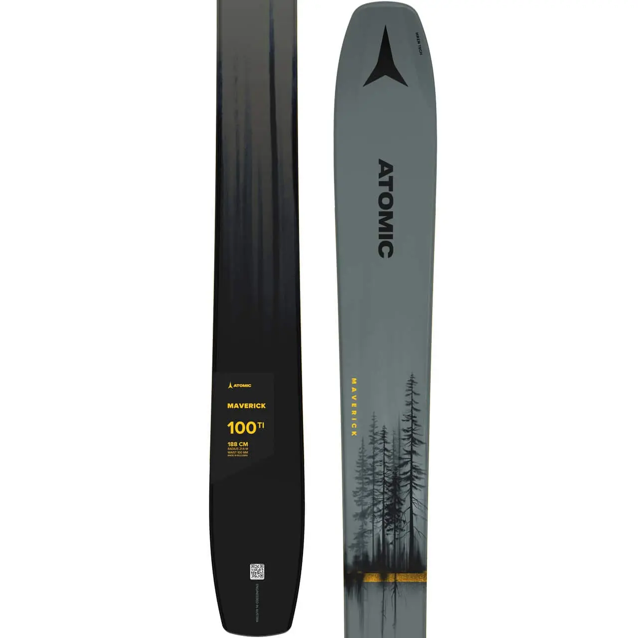 Atomic Maverick 100 Ti Metallic Green/safron (2022/23) 3 Atomic Maverick 100 Ti Metallic Green/safron (2022/23)