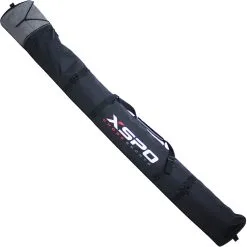 XSPO Skibag Alpine Deluxe Vario 1 Pair 175/195 Cm Black/grey