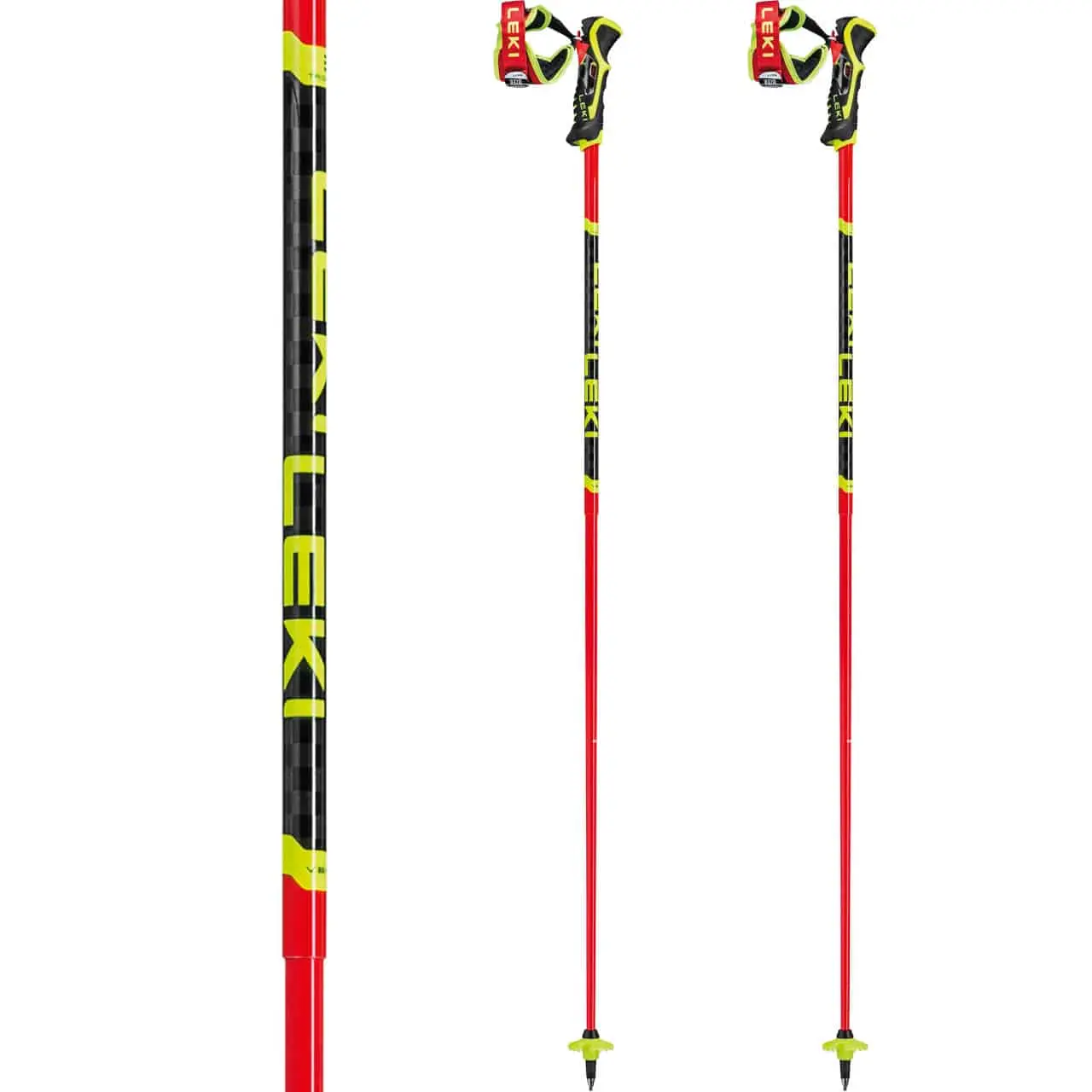 Leki Venom SL 3D Bright Red/black/neonyellow 4 Leki Venom SL 3D Bright Red/black/neonyellow - immagine 2
